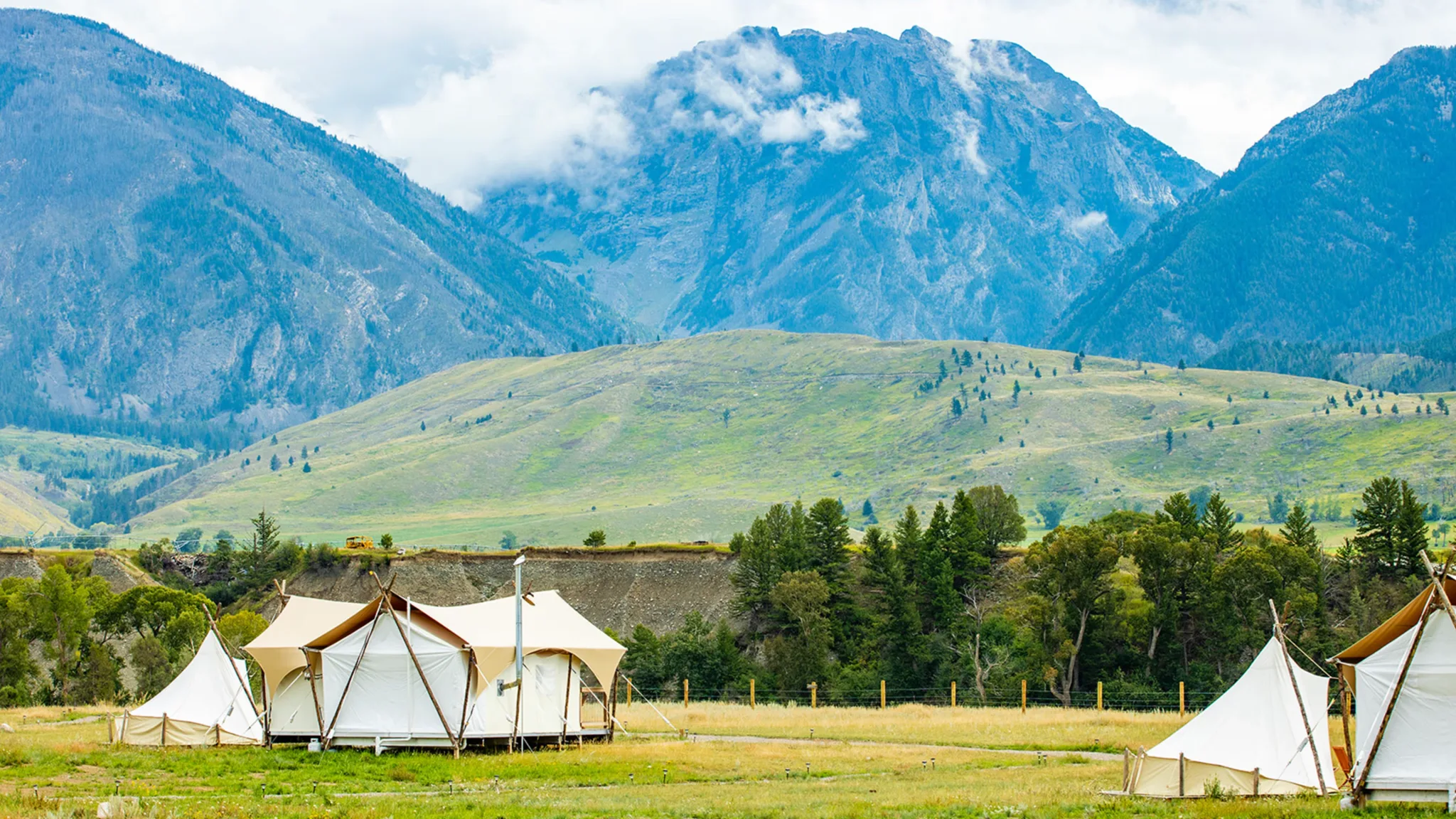 Under Canvas North Yellowstone - Paradise Valley